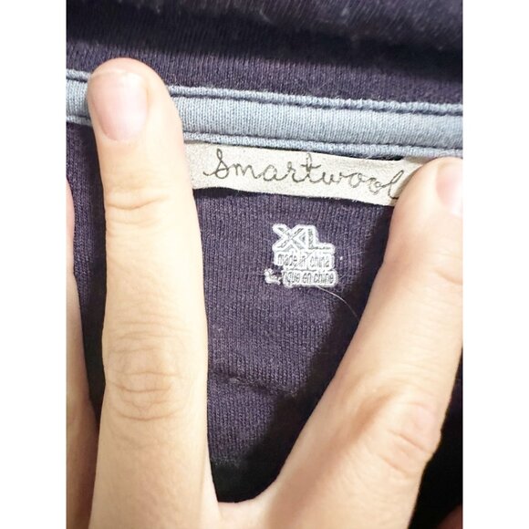 Smartwool Women's Long Sleeve Tee - Purple - Picture 6 of 7